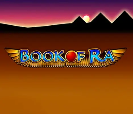 Slots logo of Book of Ra from Greentube at Star Casino