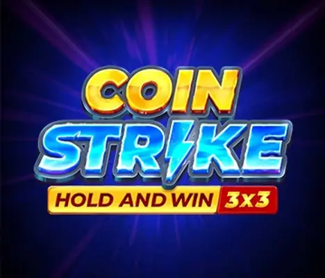 Coin Strike: Hold and Win online game logo by Playson on starcasinoit.org
